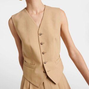 Women’s Polo Ralph Lauren Sz 4 Vest, Monument Tan